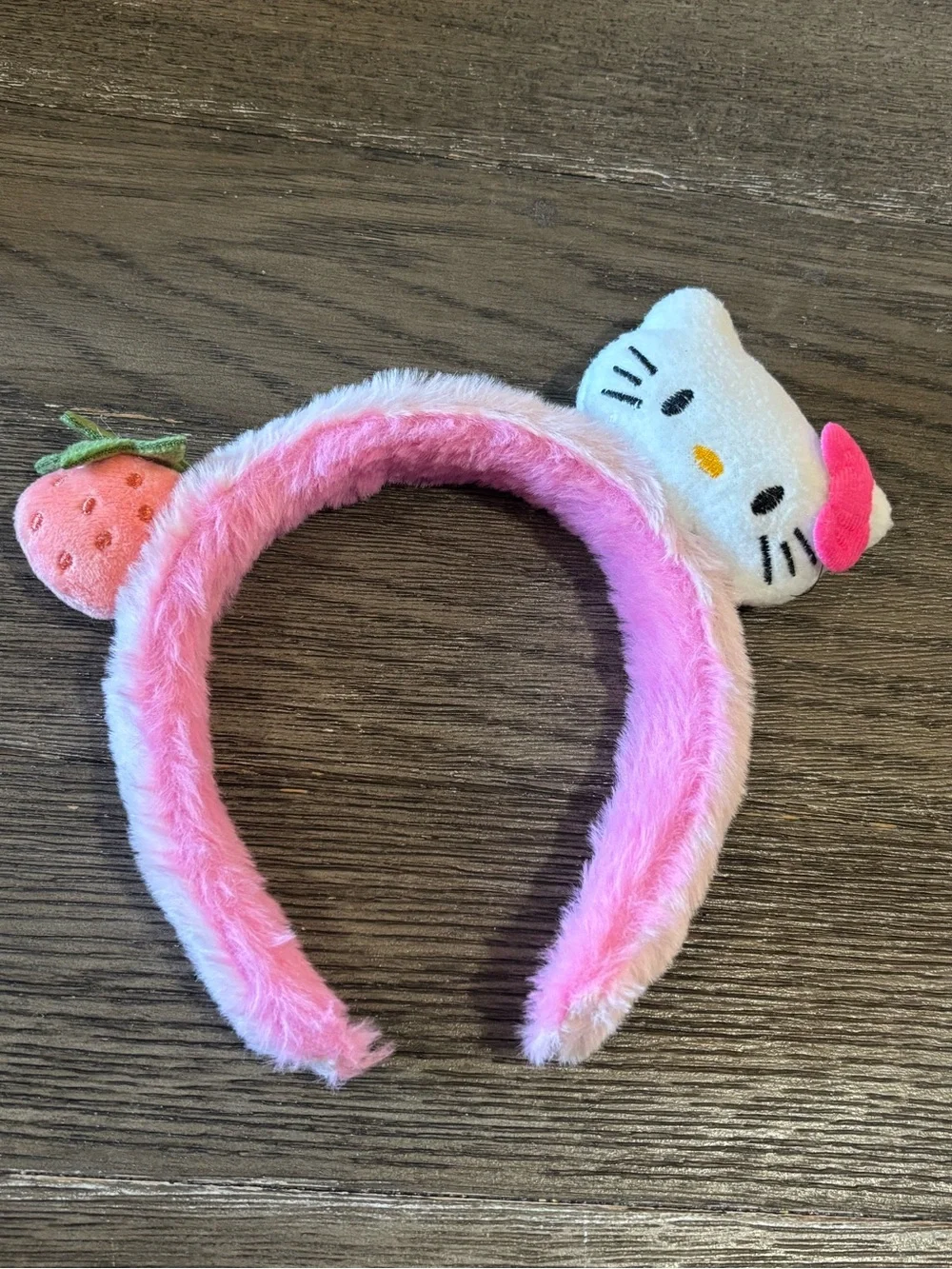 Plush Hello Kitty Strawberry Headband